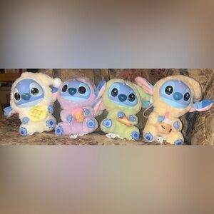 MINISO Disney Stitch Eat Something Before Sleep Vinyl Plush Toy